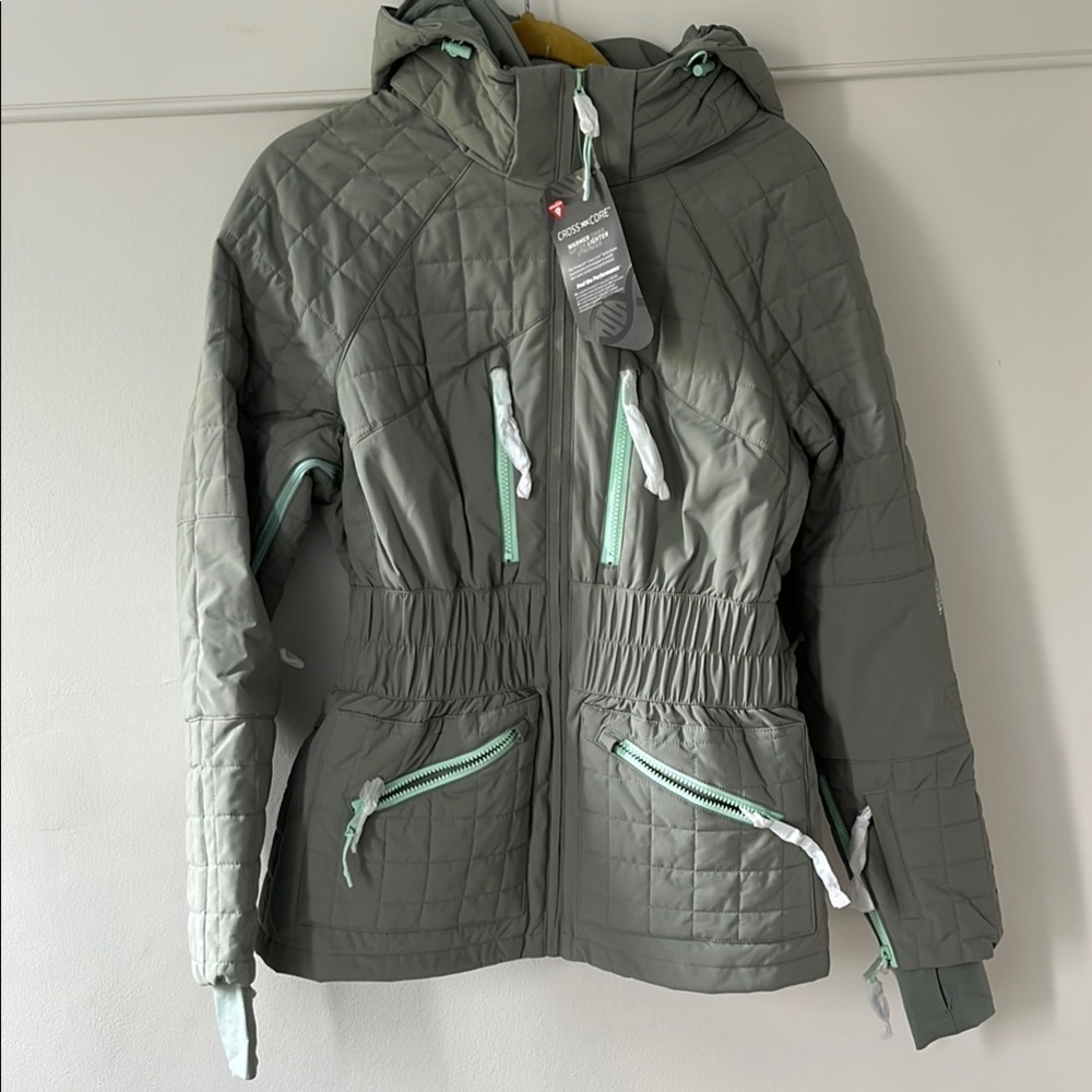 Free People All Prepped Ski Jacket Size Medium NWT - Picture 3 of 14